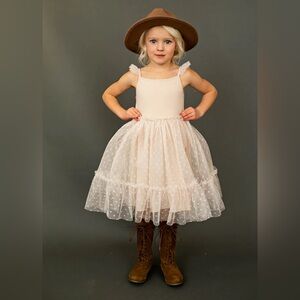 NWT Joyfolie Leigh Dress in Sand (4)